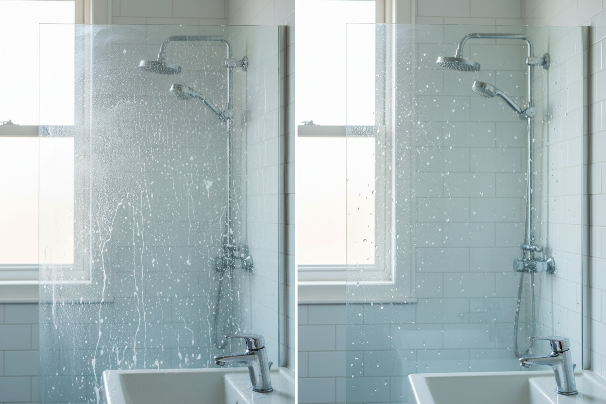 How to Remove Soap Scum and Hard Water Stains for a Cleaner Bathroom