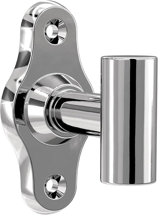 Franklin Brass Calloway (1-Pack) Towel Hooks Polished Chrome Single Bathroom Hooks Wall Mounted for Robes & Towels Hand Towel Hook Holder Kitchen, Bathroom Accessories CLWY35-PC